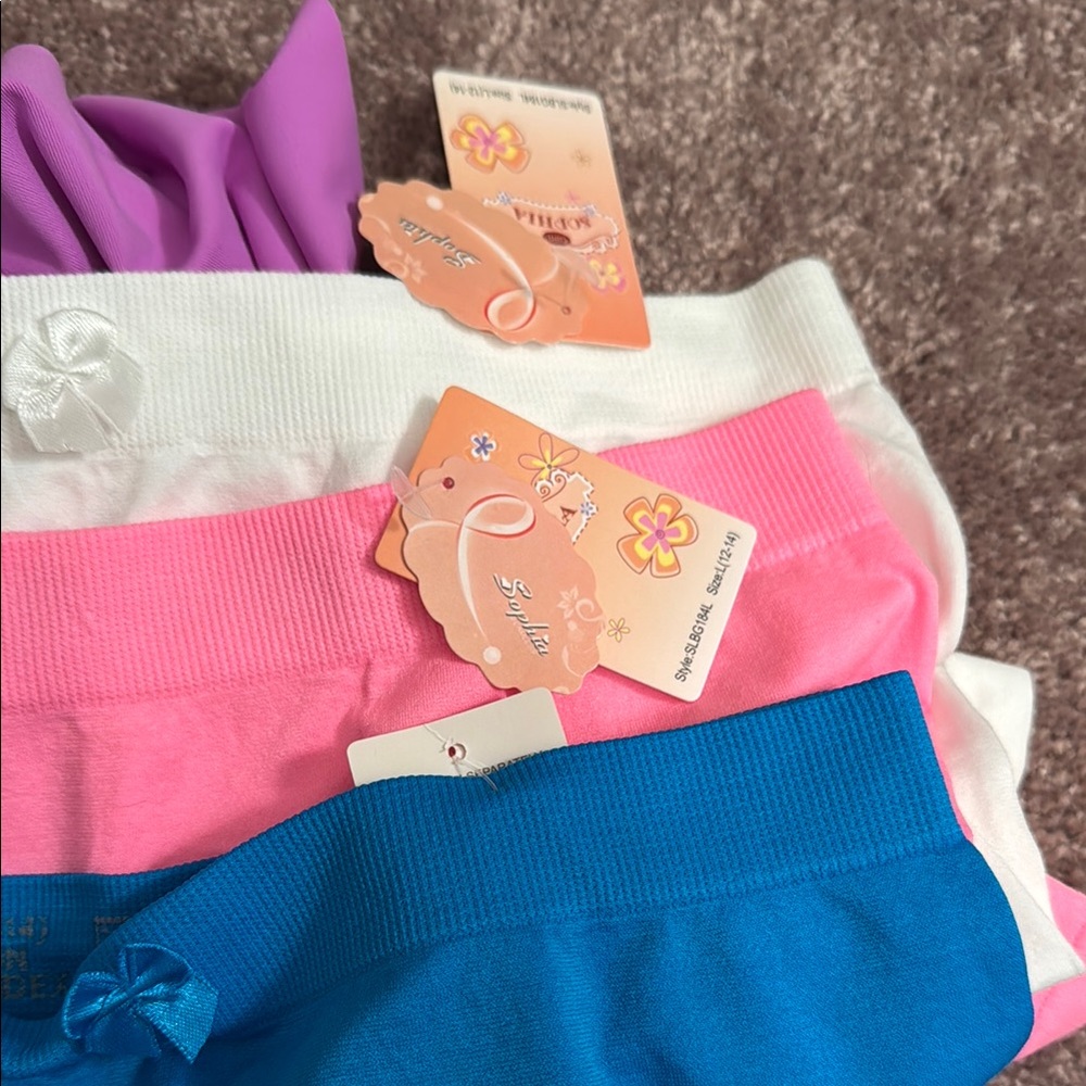 Purple Skort and Shorts Set